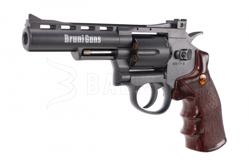 Luchtrevolver Bruni Super Sport 701 zwart 4,5mm