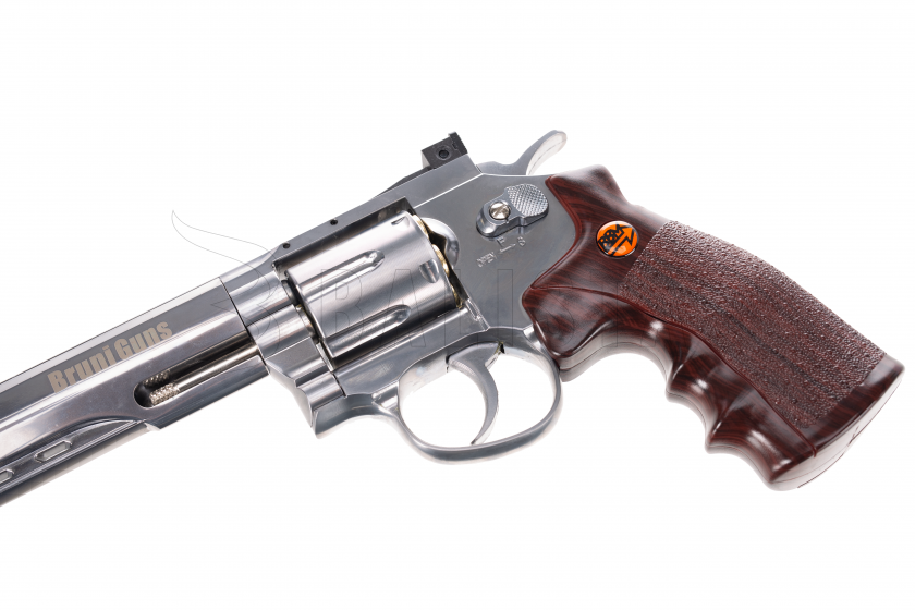Luchtrevolver Bruni Super Sport 702 chroom 4,5mm