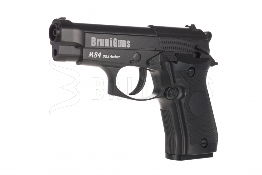 Luchtdrukpistool Bruni M84 323 Archer zwart