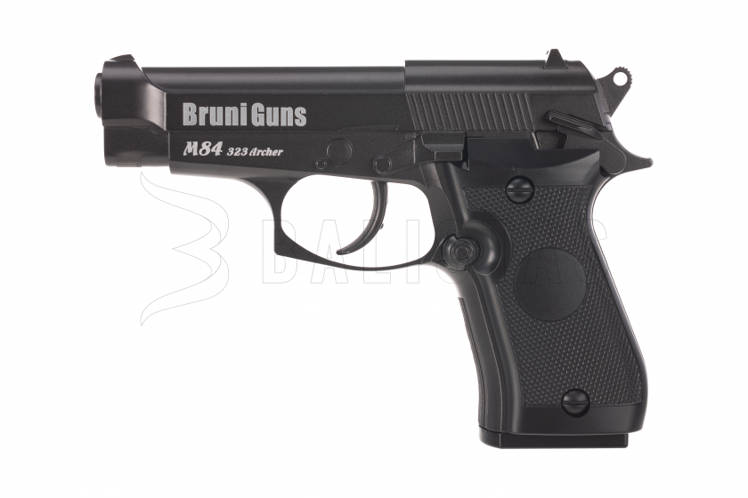 Luchtdrukpistool Bruni M84 323 Archer zwart