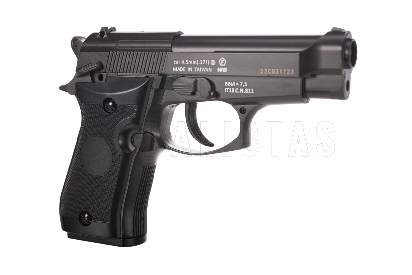 Luchtdrukpistool Bruni M84 323 Archer zwart