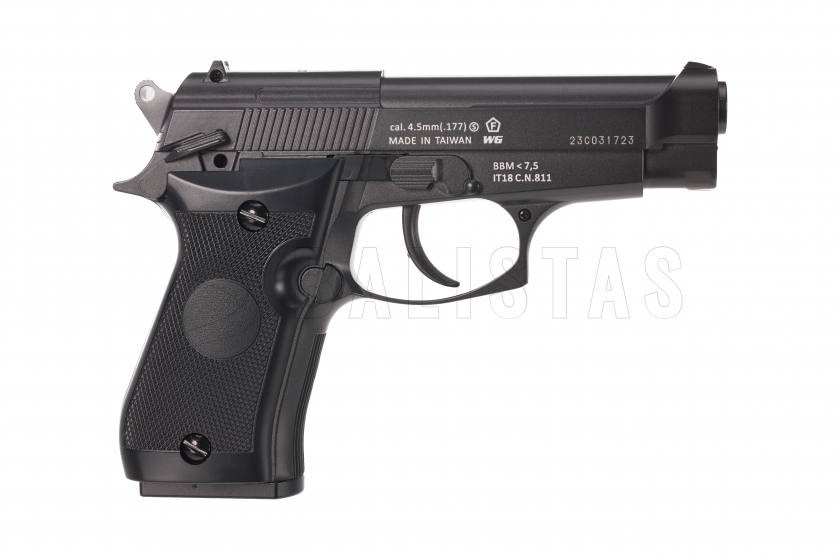 Luchtdrukpistool Bruni M84 323 Archer zwart