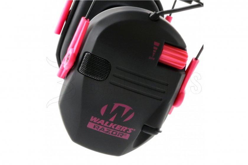 Sluchátka Walker´s Razor aktiv pink 23SNR
