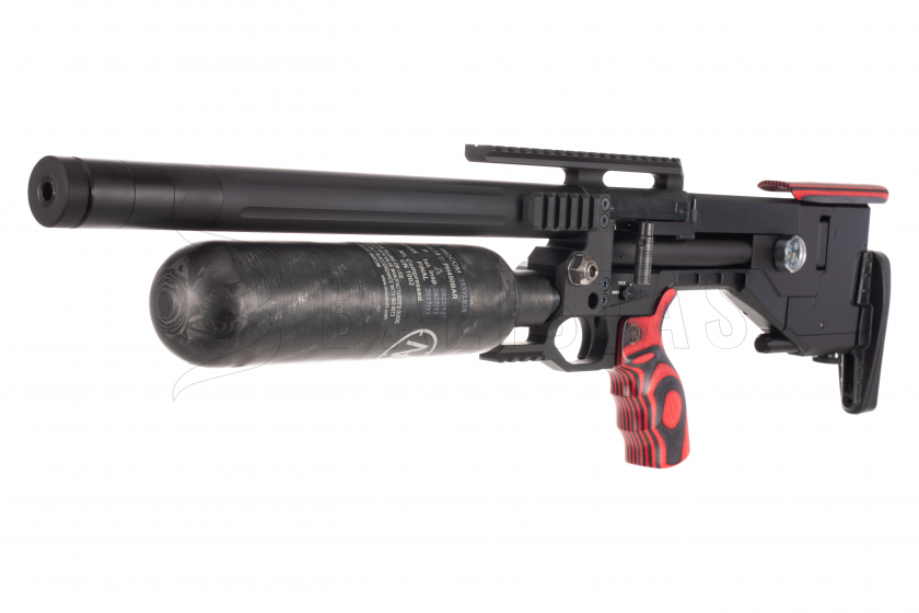 Luchtbuks AirMaks Krait L 5,5mm Red Lamino