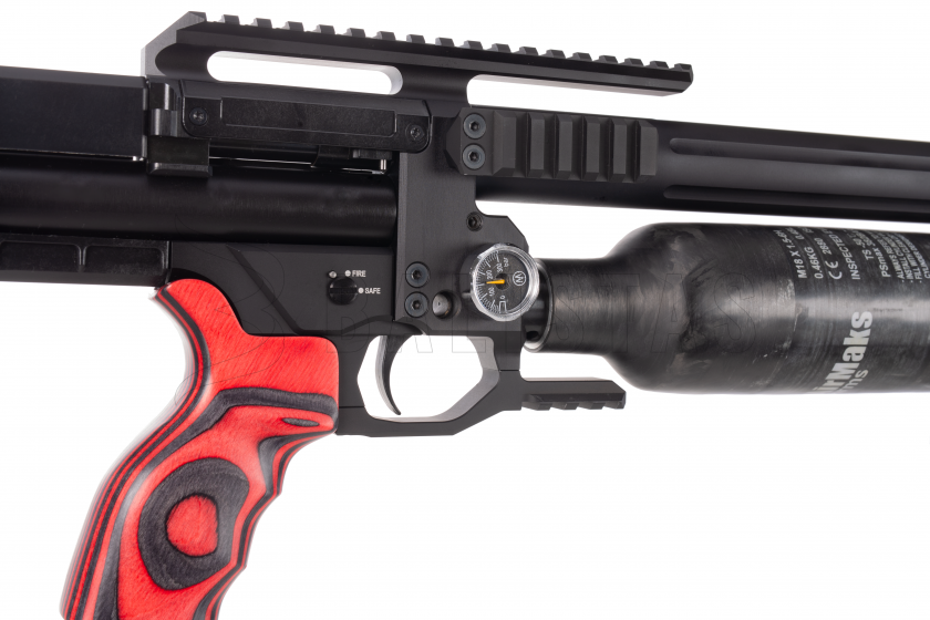 Luchtbuks AirMaks Krait L 5,5mm Red Lamino