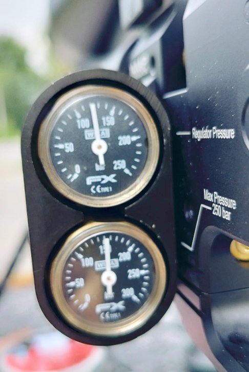 Air-G-Tac Beschermadapter voor manometers FX Panthera / Dynamic