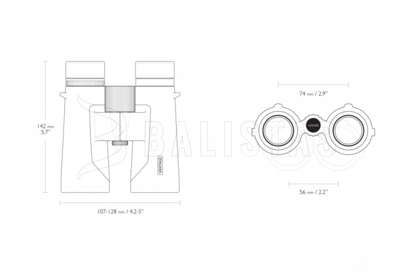 Verrekijker Hawke Vantage 10x32 groen