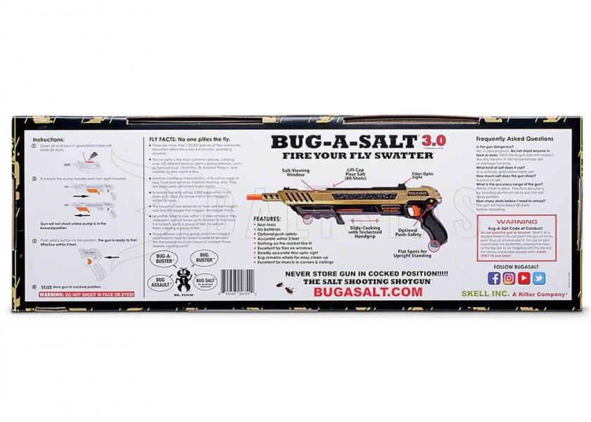 Brokovnice na zout Bug-A-Salt 3.0 Gold Digger