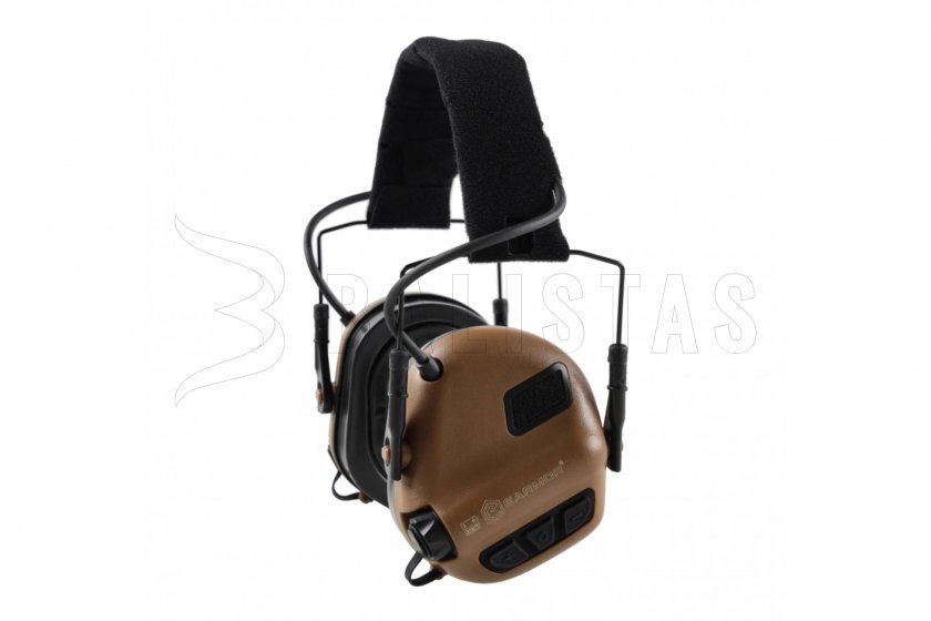Koptelefoon Earmor M31-CB PLUS actief bruin