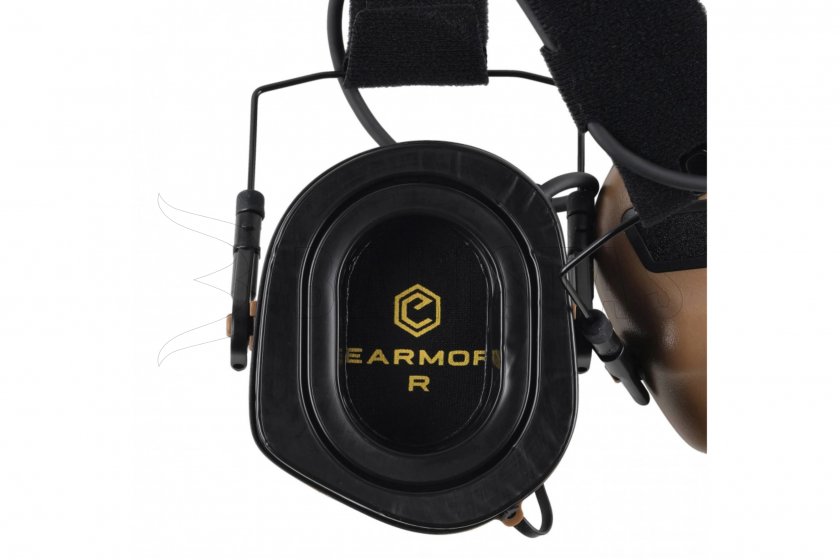 Koptelefoon Earmor M31-CB PLUS actief bruin