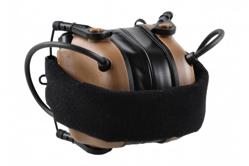 Koptelefoon Earmor M31-CB PLUS actief bruin