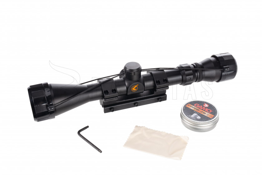 Luchtbuks Gamo G-MAGNUM Whisper 1250 IGT MACH 1 4,5mm Set - 32J
