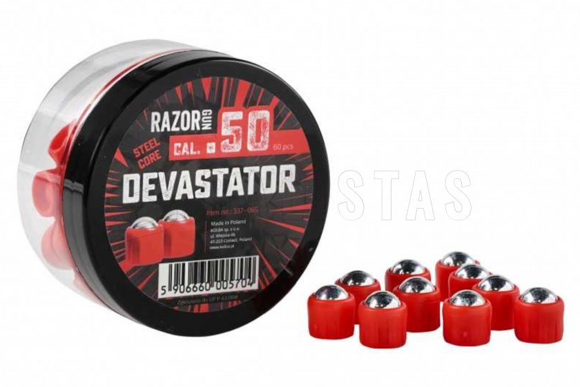 RAM Balletjes RazorGun Devastator cal.50 4.63g 60st