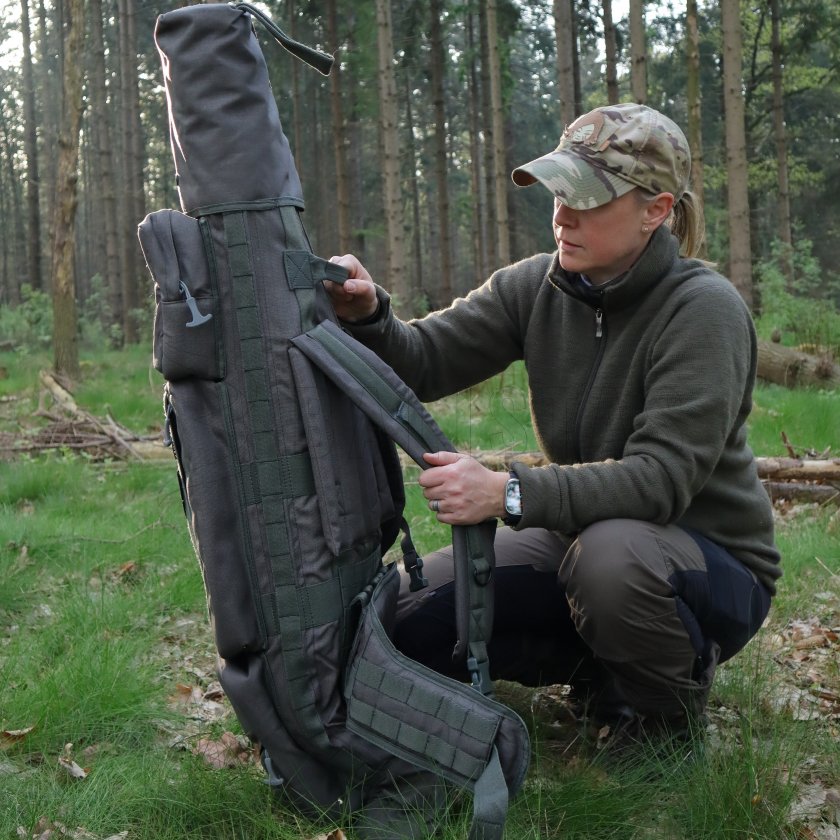 Foudraal voor lang wapen met riemen Ulfhednar 120cm Cordura(R)