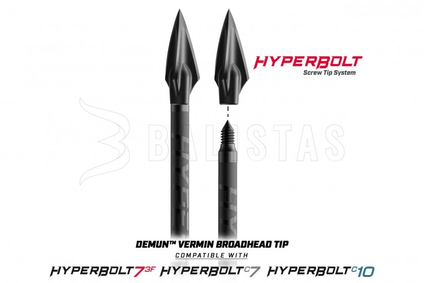 Jachtpunten Barnett Demun Helical Broadhead 12st