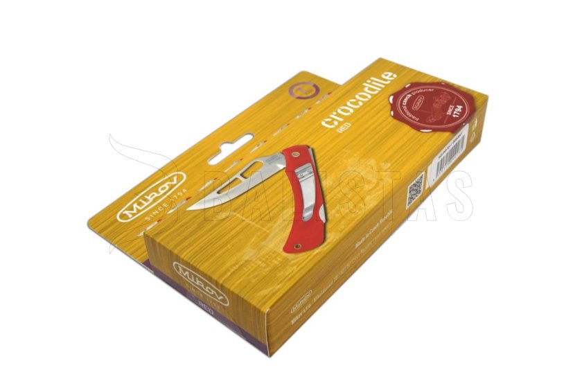 Mes Mikov Crocodile 243-NH-1 / clip - rood