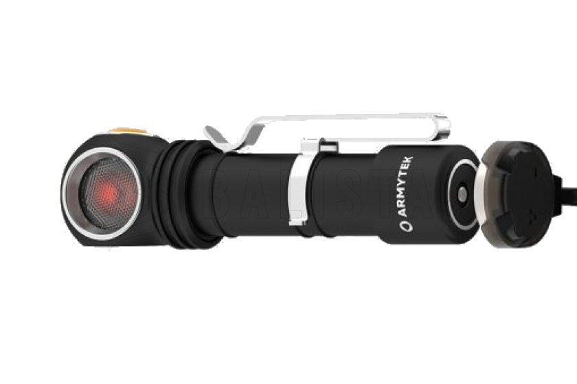 Multifunctionele zaklamp Armytek Wizard C2 WR USB wit/rood licht