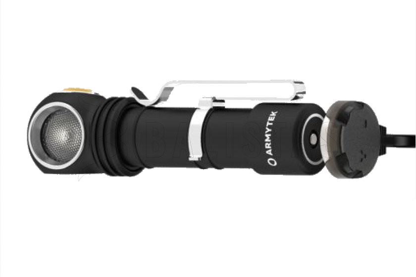 Multifunctionele zaklamp Armytek Wizard C2 WR USB wit/rood licht