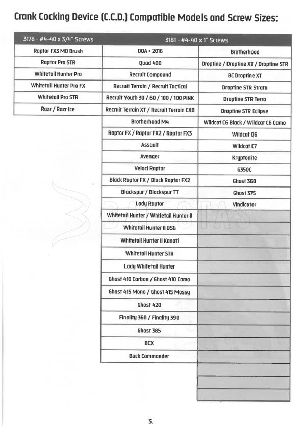 Barnett Universal klembediening-nataalapparaat