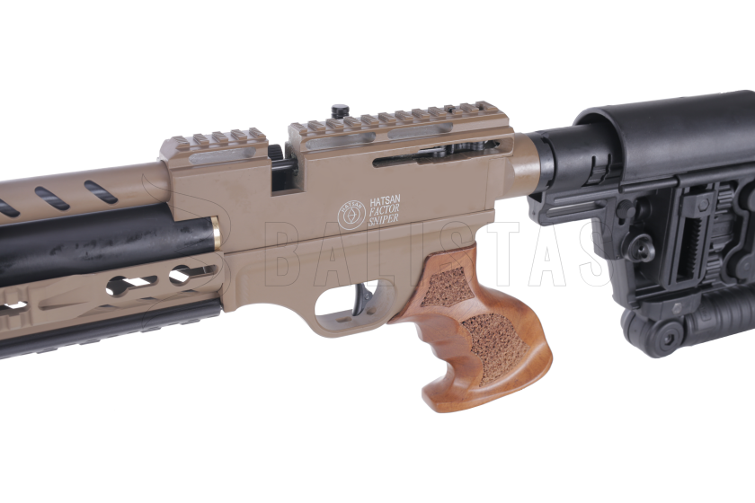 Luchtbuks Hatsan Factor Sniper S 6,35mm FDE