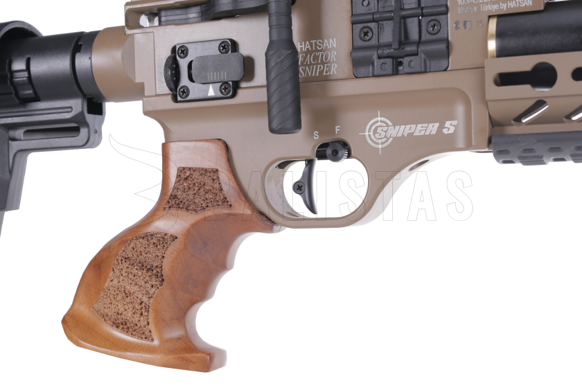 Luchtbuks Hatsan Factor Sniper S 6,35mm FDE