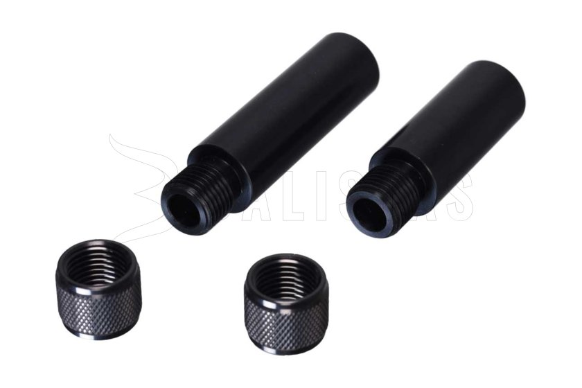 Adapter voor demper 1/2 UNF met verlenging 50mm