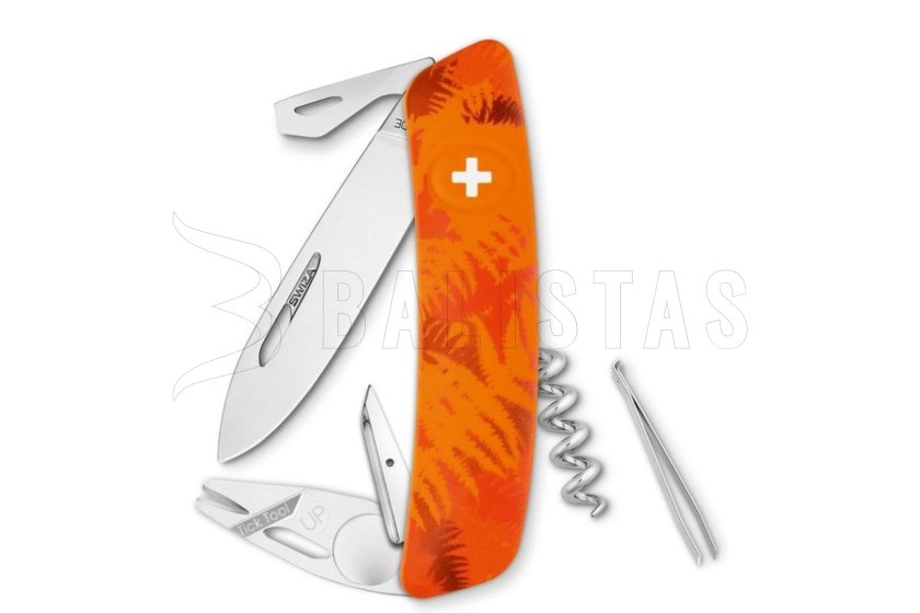 Zwitserse zakmes Swiza TT03 Camo Filix orange