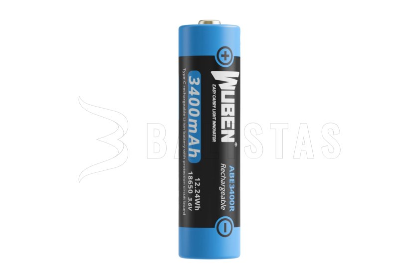 Batterij Wuben 3400B x Li-Ion 3400mAh R
