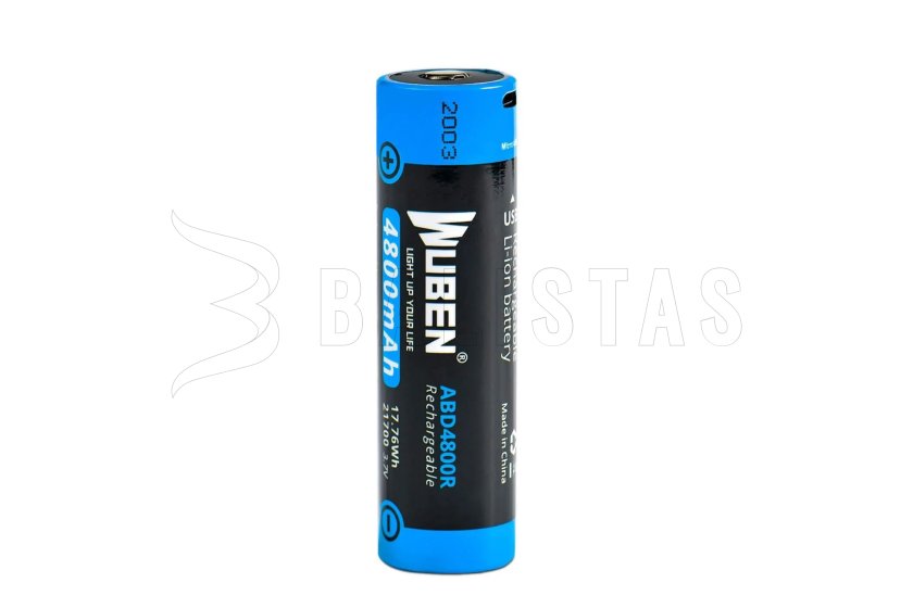 Batterij Wuben 21700 B Li-Ion 4800mAh R
