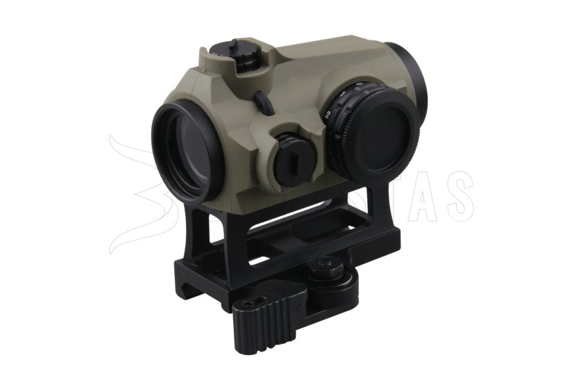 Red dot richtkijker Vector Optics Maverick-III 1x22 Dark Earth