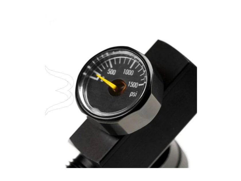 ON/OFF Adapter met manometer voor 88g CO2-patroon voor Umarex T4E TX / HDX 68 en Sig Sauer MCX / MPX