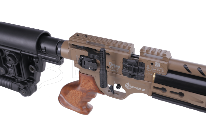 Luchtbuks Optima Hatsan Factor Sniper S 6,35mm FDE