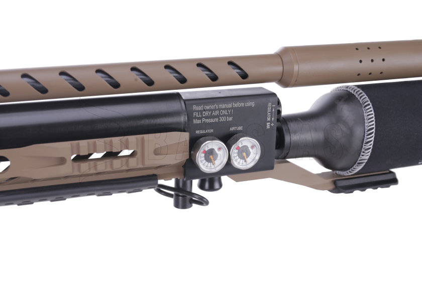 Luchtbuks Optima Hatsan Factor Sniper S 6,35mm FDE