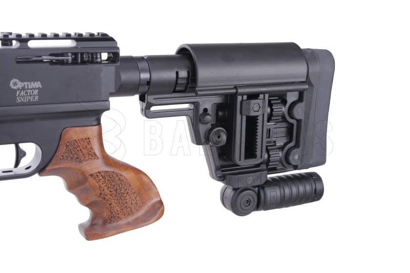 Luchtbuks Optima Hatsan Factor Sniper L 6,35mm black
