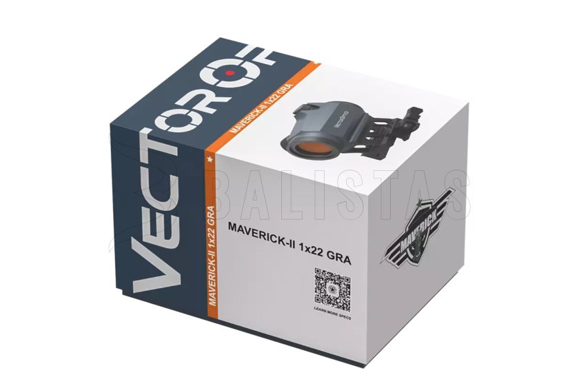 Kolimator Maverick-II 1x22 GRA Reflex Sight Graphite