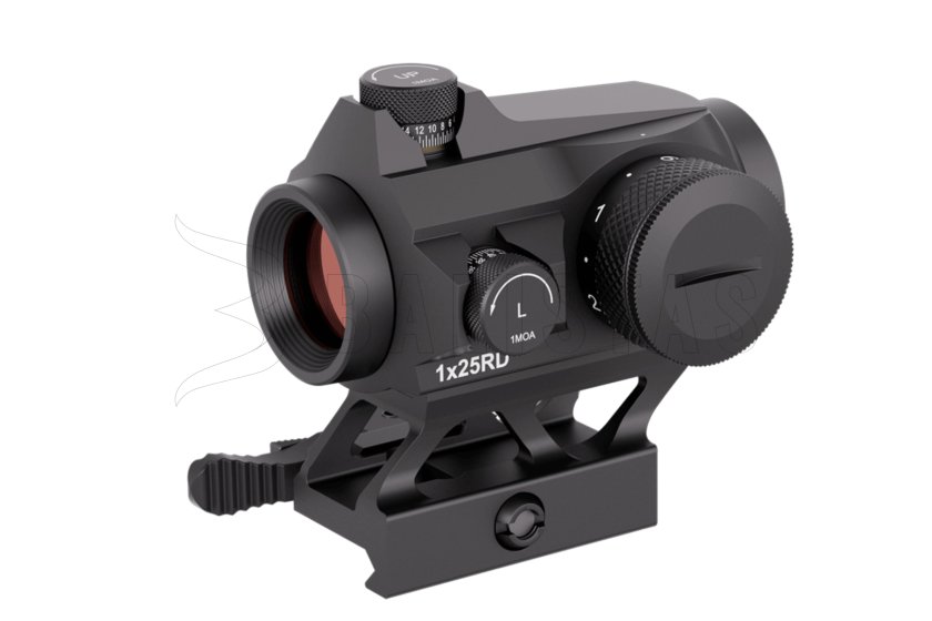Maverick-II 1x25 GenII Red Dot Sight kolimator met bewegingssensor
