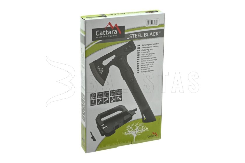 Bijl Cattara STEEL BLACK 27cm