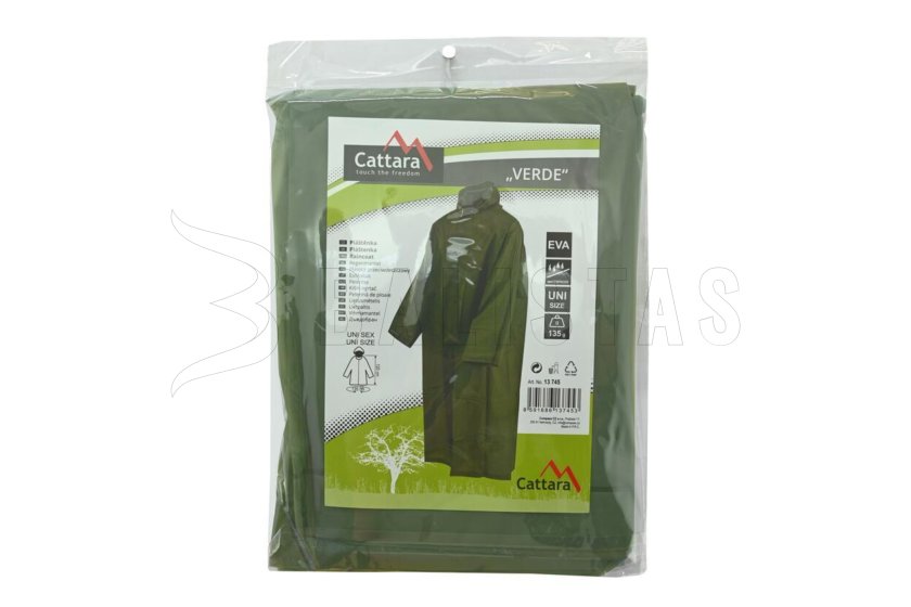 Regenponcho Cattara VERDE