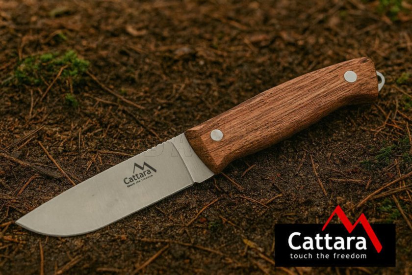 Dolk Cattara WOODSMAN 24cm met foedraal