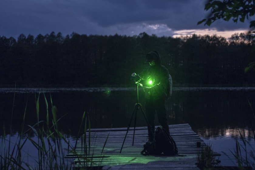 Multifunctionele zaklamp Armytek Crystal Pro UV - groen