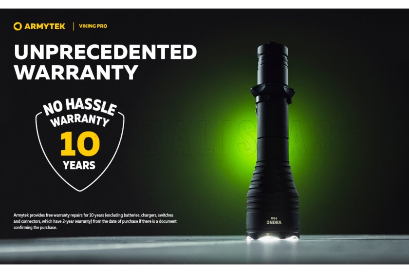 Zaklamp Armytek Viking PRO koud wit licht