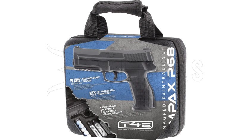 RAM pistool Umarex T4E Impax P68 set 7,5J