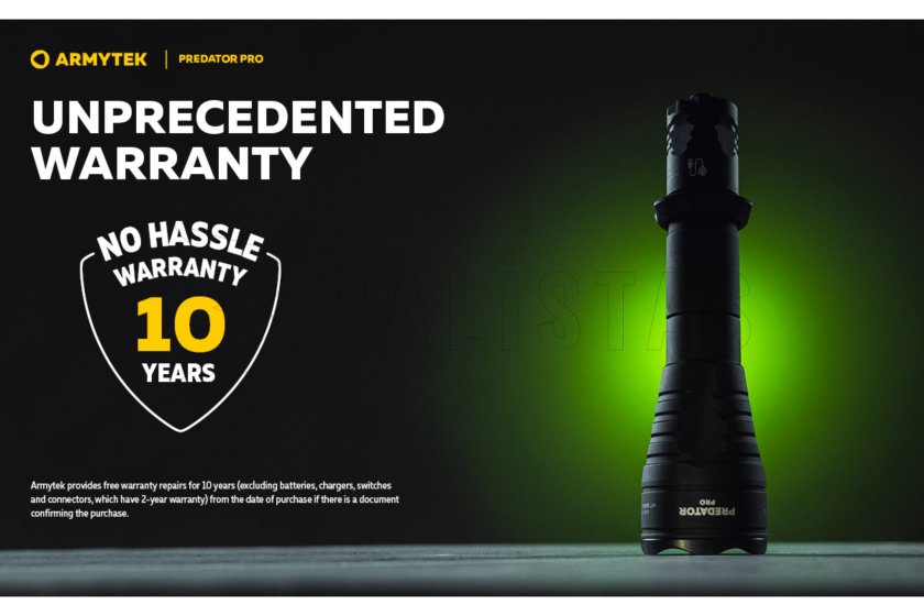 Zaklamp Armytek Predator PRO set warm light