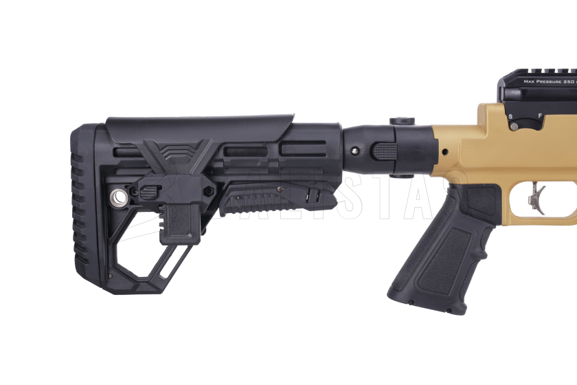 Luchtbuks Kral Arms Puncher Jumbo Dazzle FDE 5,5mm 6