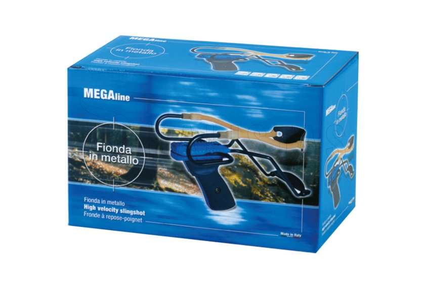 Katapult Megaline Alpha 2 dubbele rubber - geel 2
