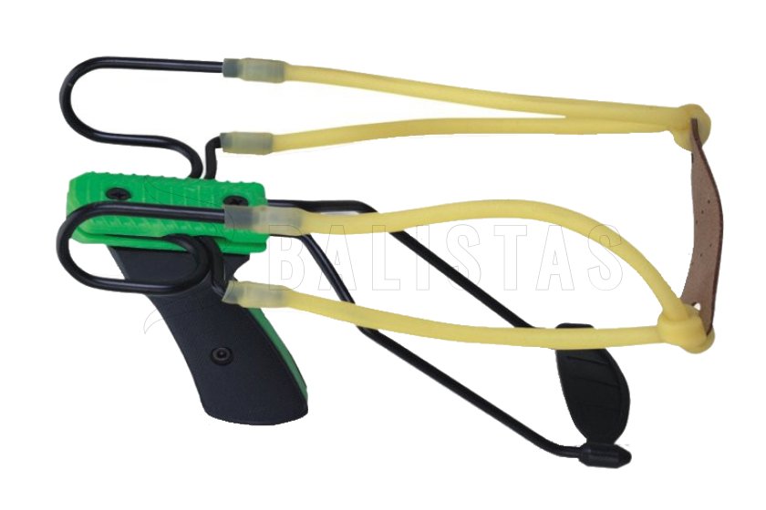 Katapult Megaline Alpha 2 dubbel rubber - groen