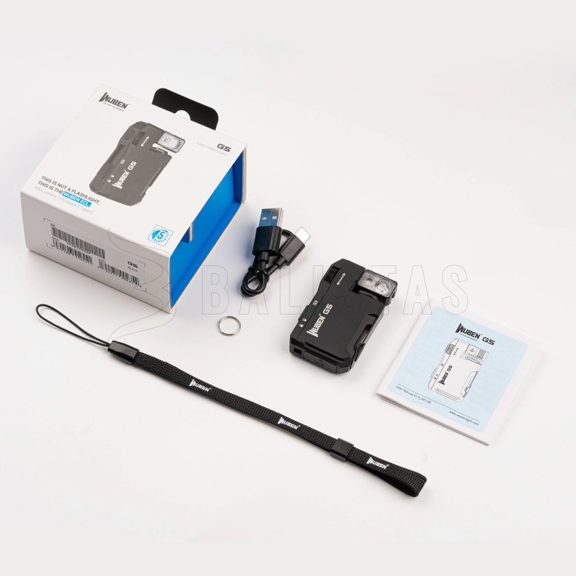 Zaklamp Wuben G5 Black 5
