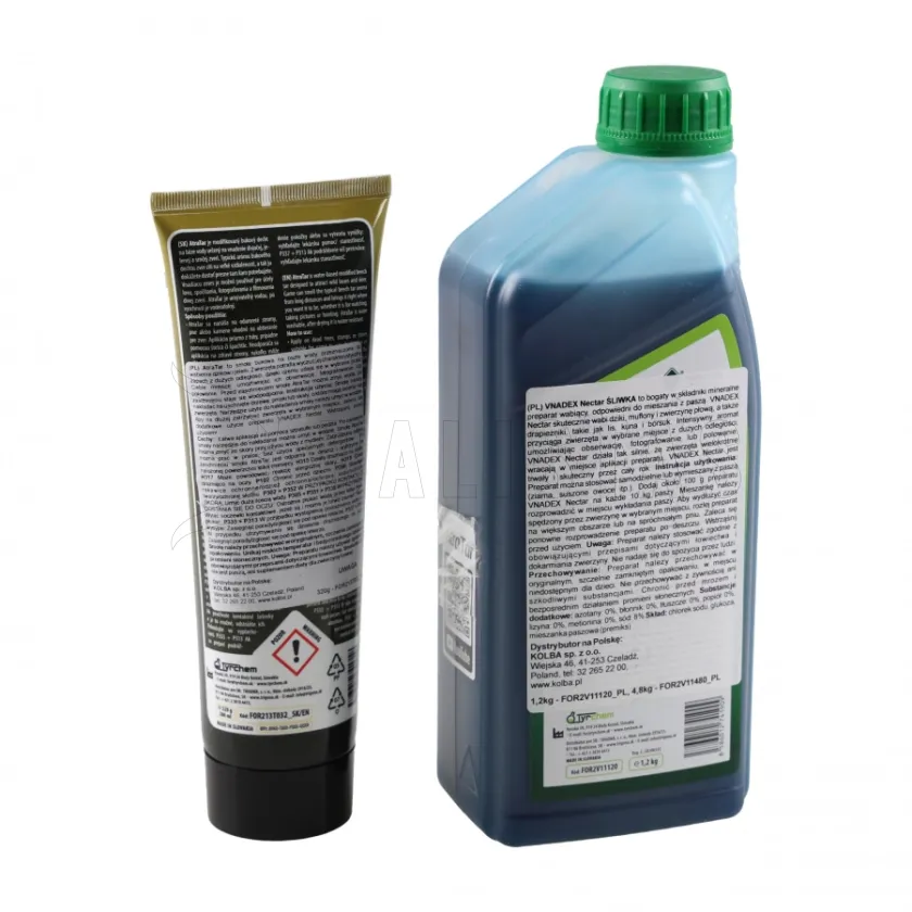 Lokmiddel Vnadex Nectar 1kg Pruim + 320g beukenteer AtraTar 2