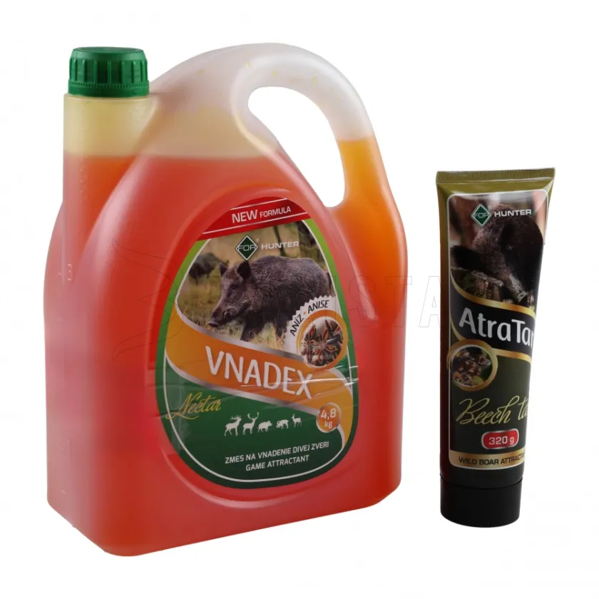 Lokmiddel Vnadex Nectar 4.8kg Anijs + 320g beukenteer AtraTar