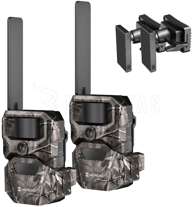 Wildcamera HIKMICRO T16 - set 2 stuks + houders